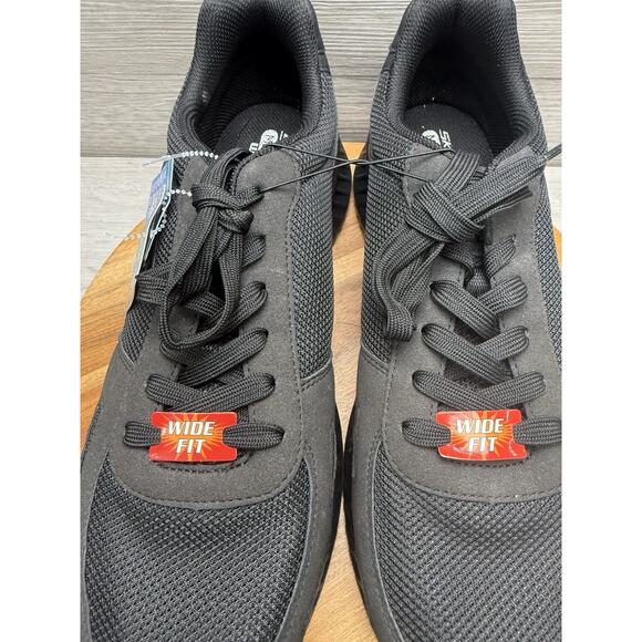 Skechers Work Flex Lite Men’s 13 Black/Black Slip Resistant WR Comfort Wide main image 6